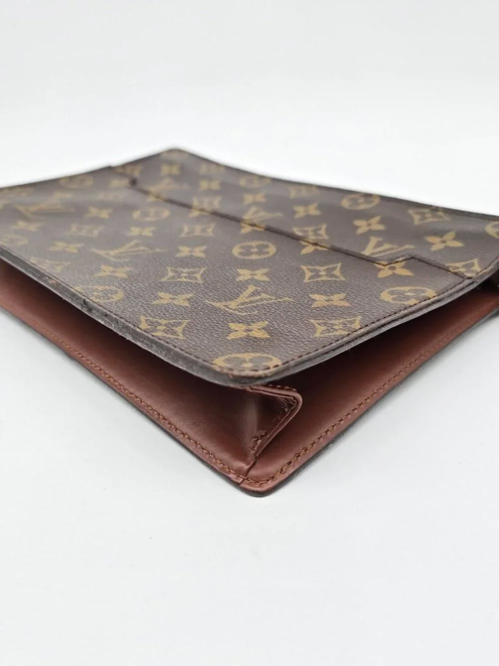 Authentic Louis Vuitton Monogram Canvas Pochette Toilette Zip Toiletry Pouch